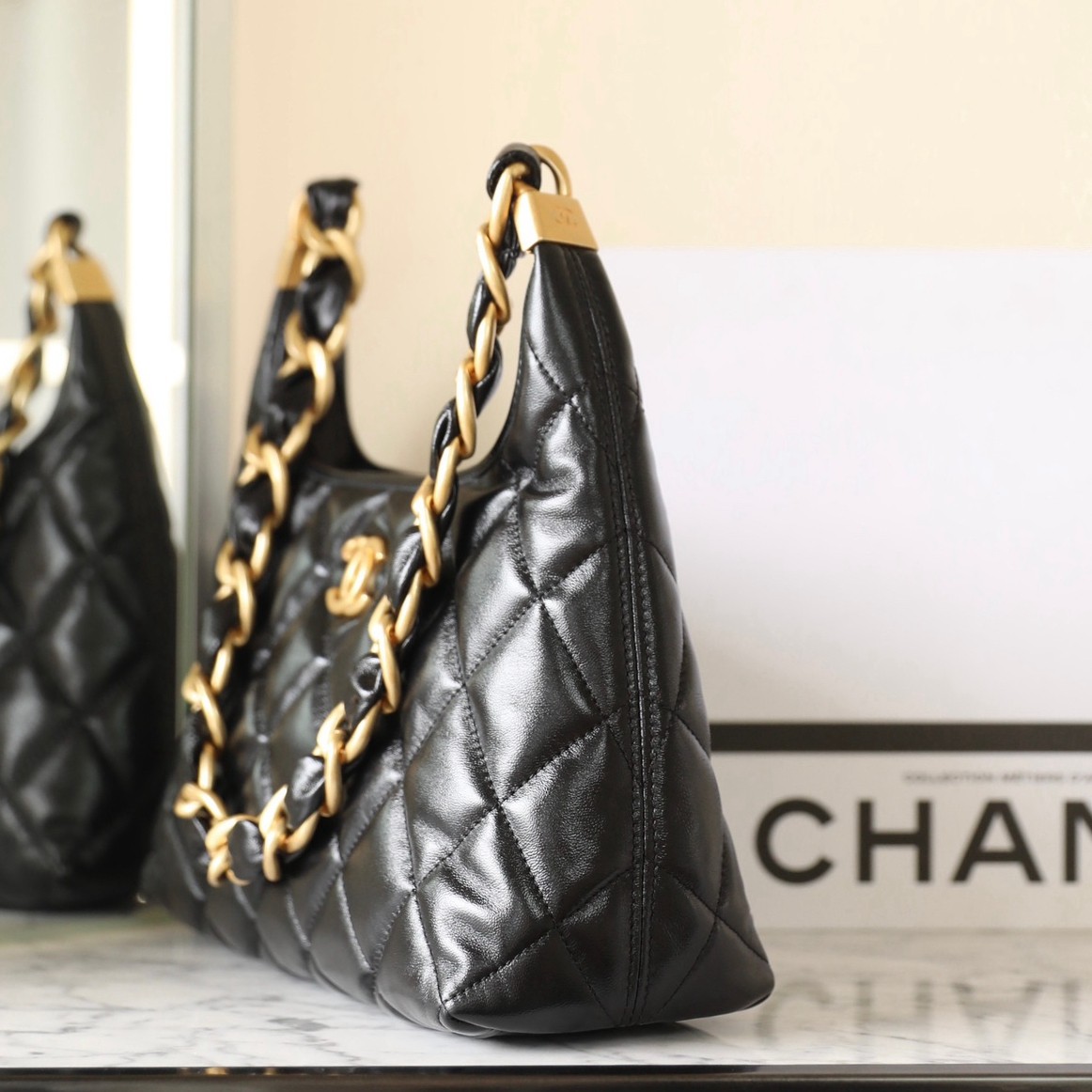 24A流浪腋下包 黑色 中號_2