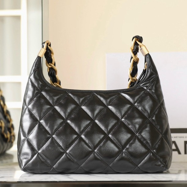 24A流浪腋下包 黑色 中號_3