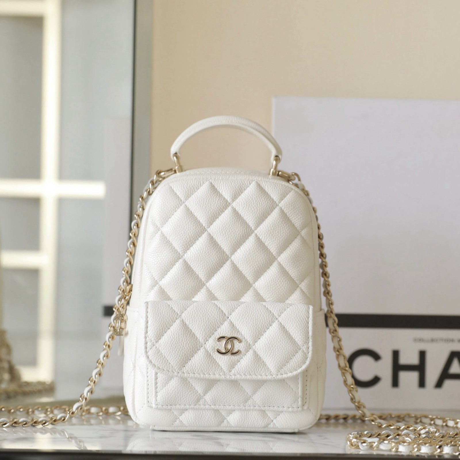 24A Mini小書包白色_1