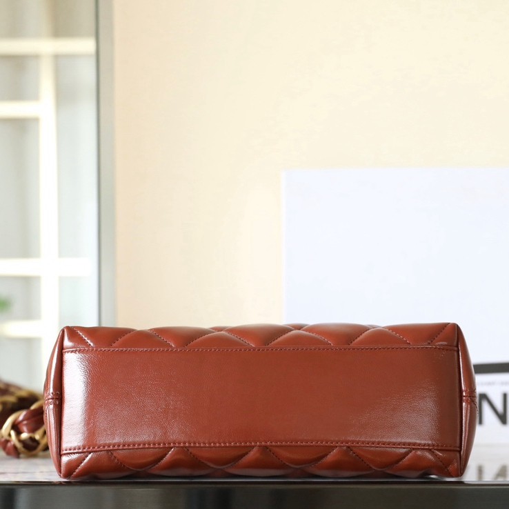 24A 流浪腋下包 中號焦糖色_3