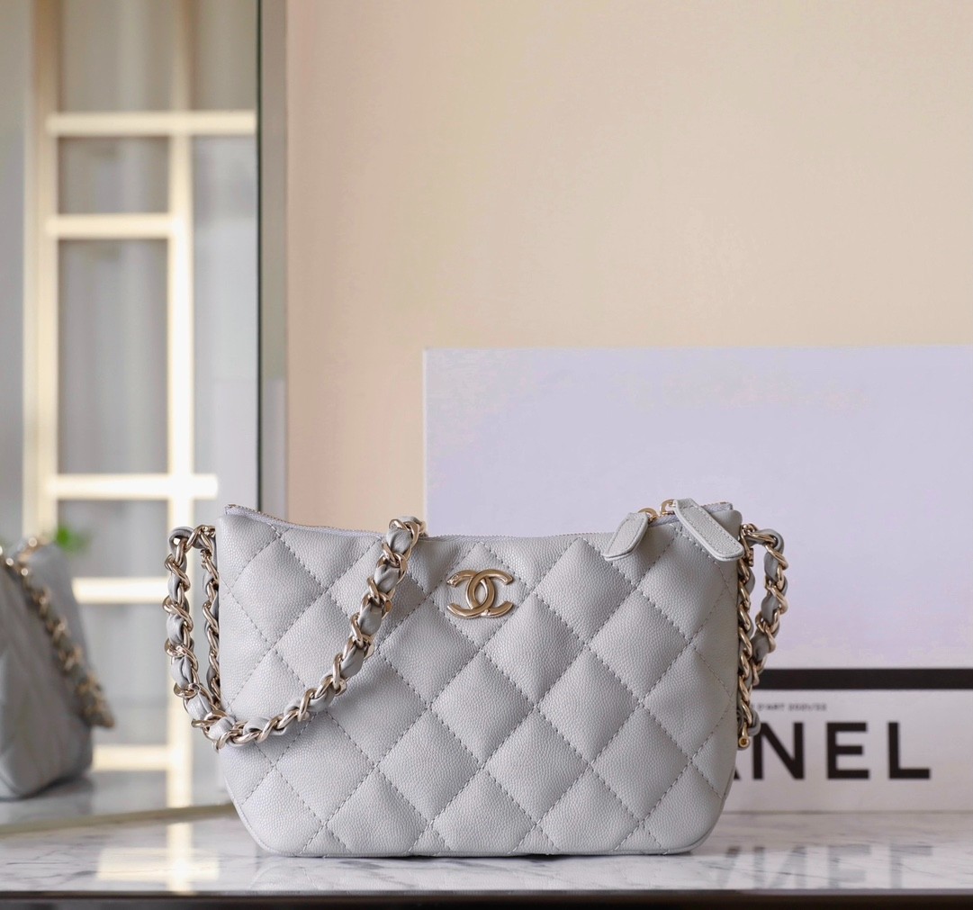 24P春夏 Hobo腋下包 灰色_1