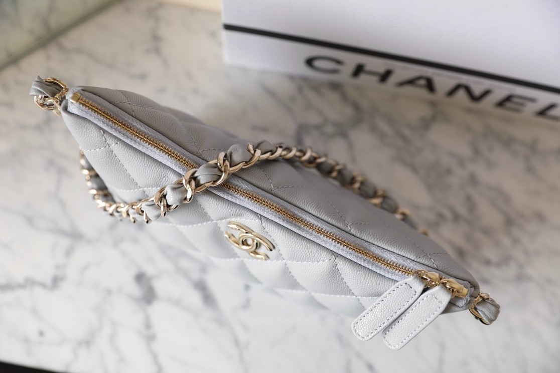 24P春夏 Hobo腋下包 灰色_5