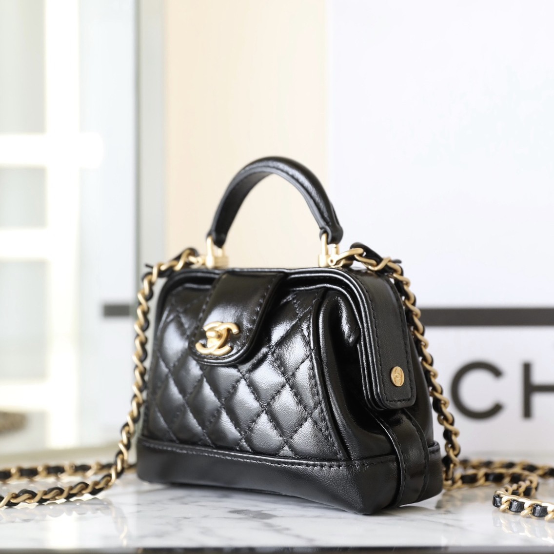 24A 手提醫生包Mini 黑色_3