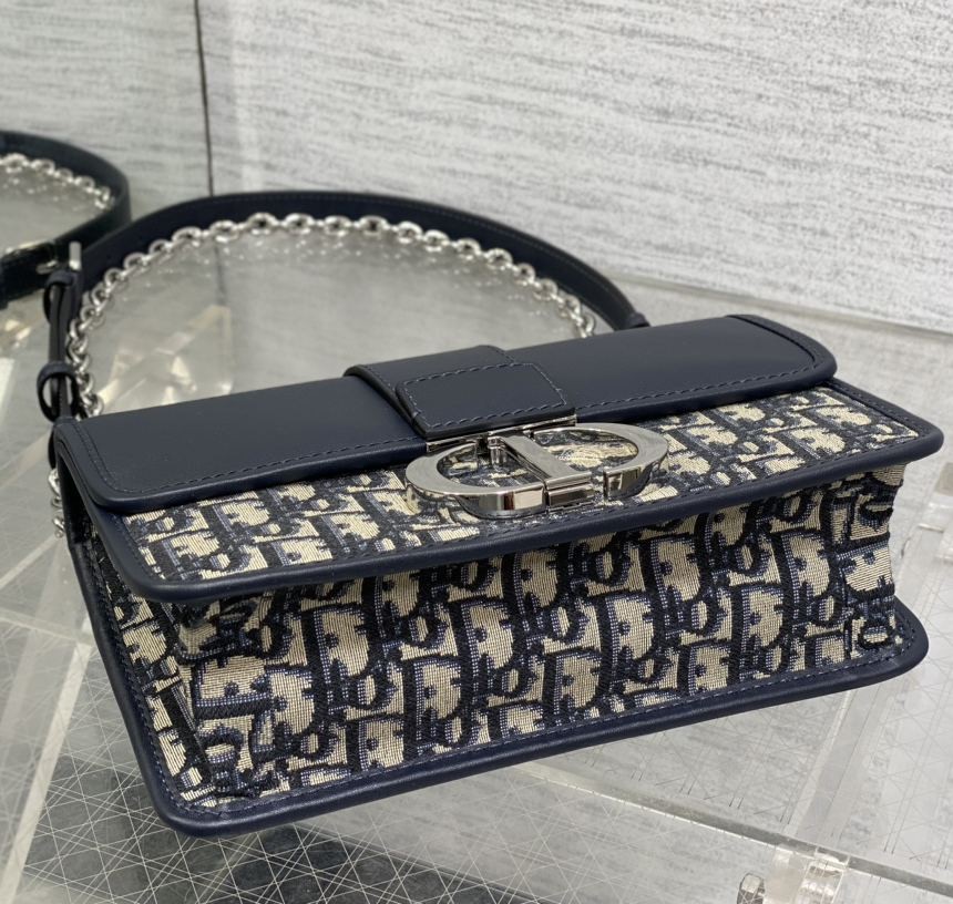 蒙田30鏈條包藍色 大號_4