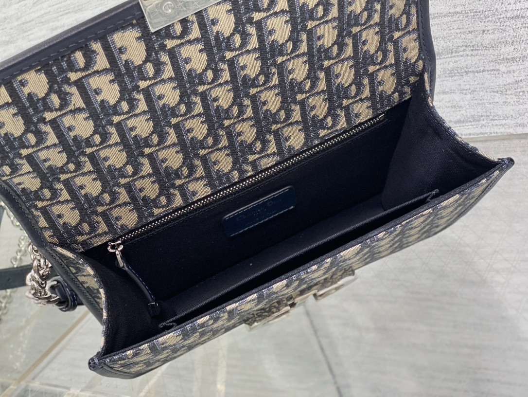 蒙田30鏈條包藍色 大號_5