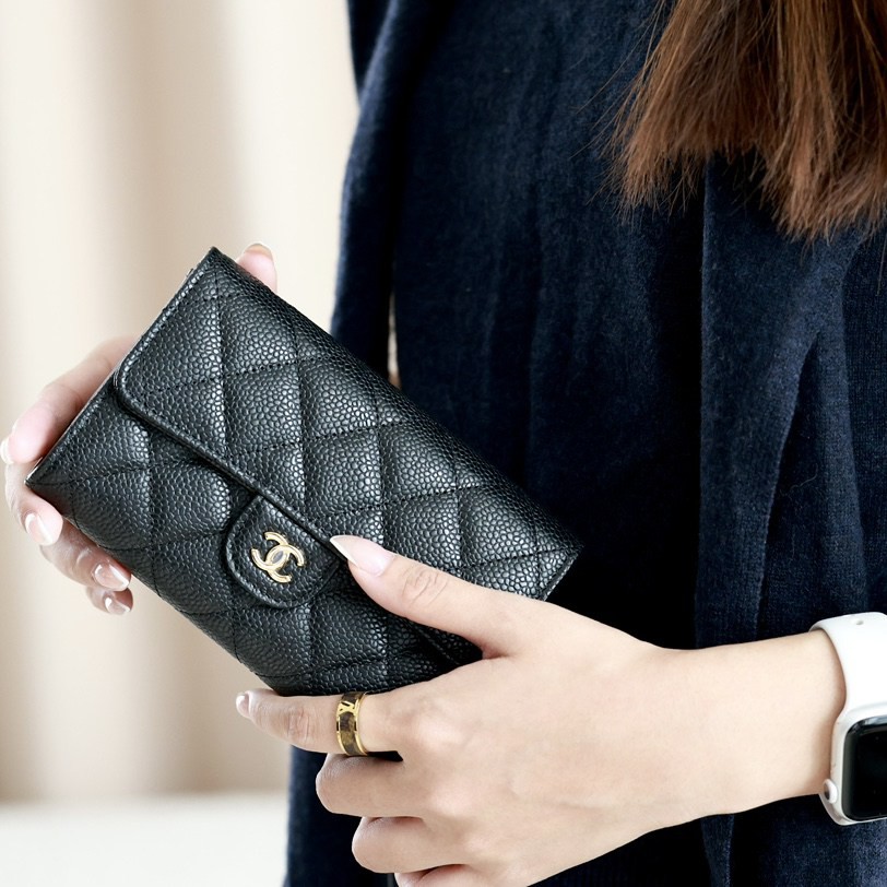 CF 經典款 中夾 Hass荔枝紋牛皮_8