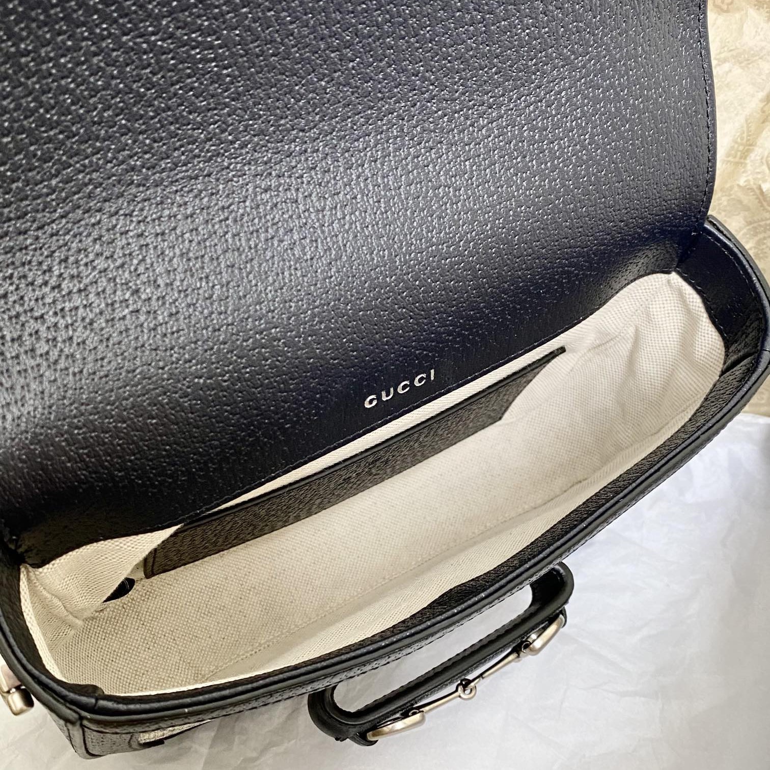 658574 Horsebit1955馬鞍包黑色_2