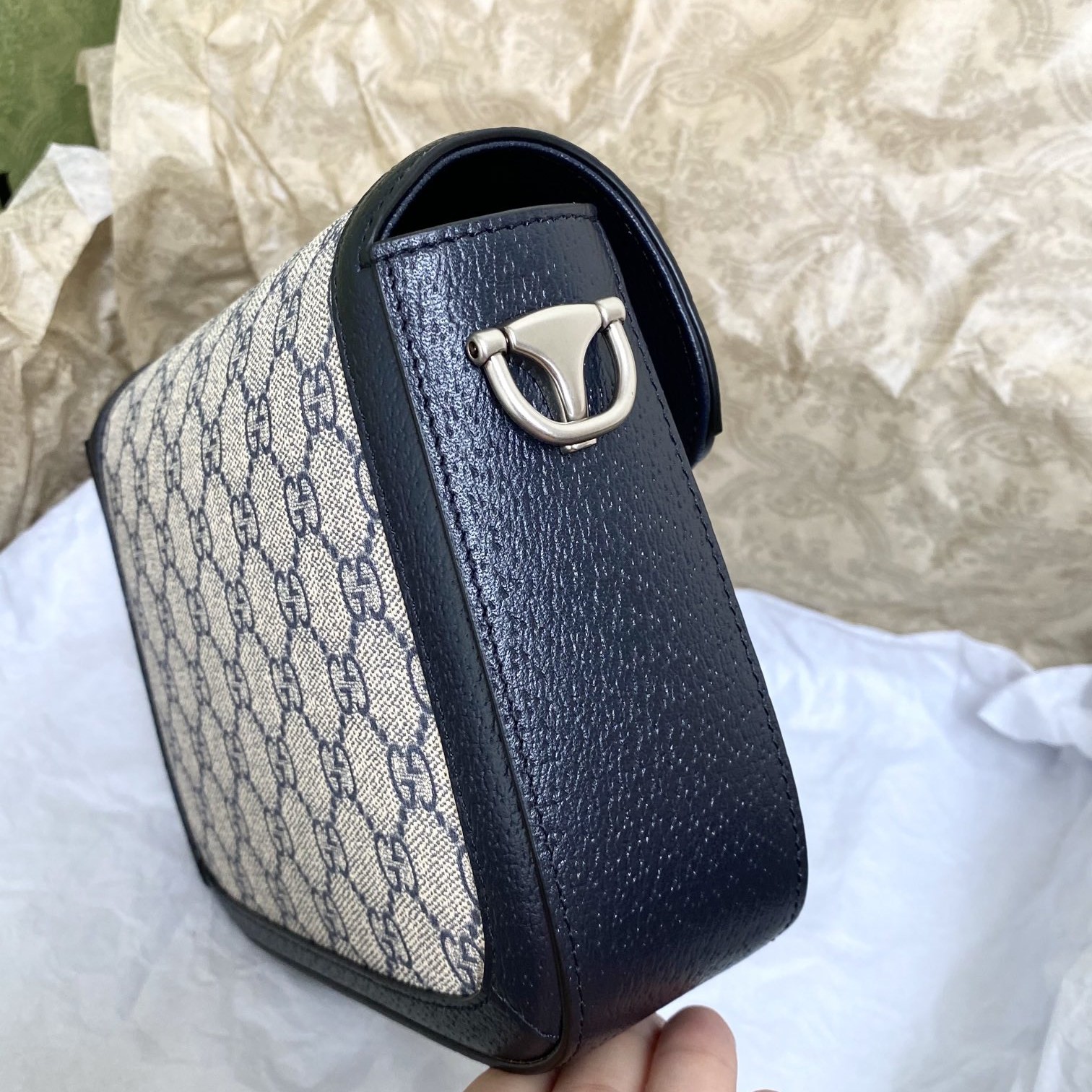 658574 Horsebit1955馬鞍包黑色_4