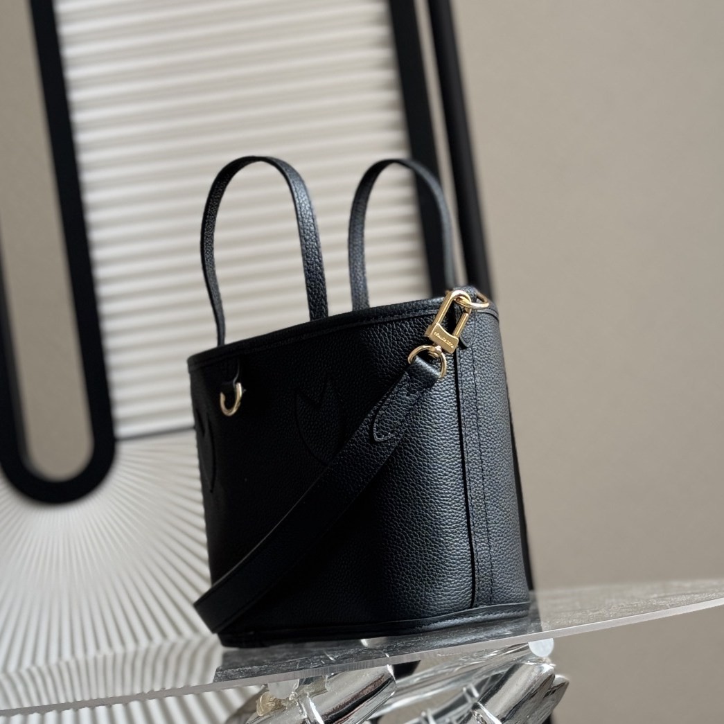 M12099 Neverfull Bandoulière Inside Out BB黑色_5