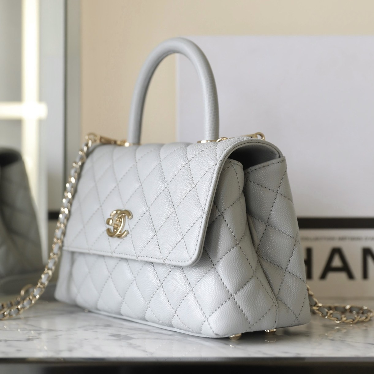 24P CocoHandle淺灰色/蜥蜴紋手柄小號_4