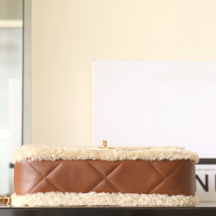 24K 泰迪熊鏈條口蓋包中號_5