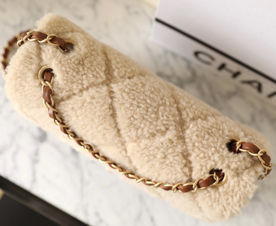 24K 泰迪熊鏈條口蓋包中號_6