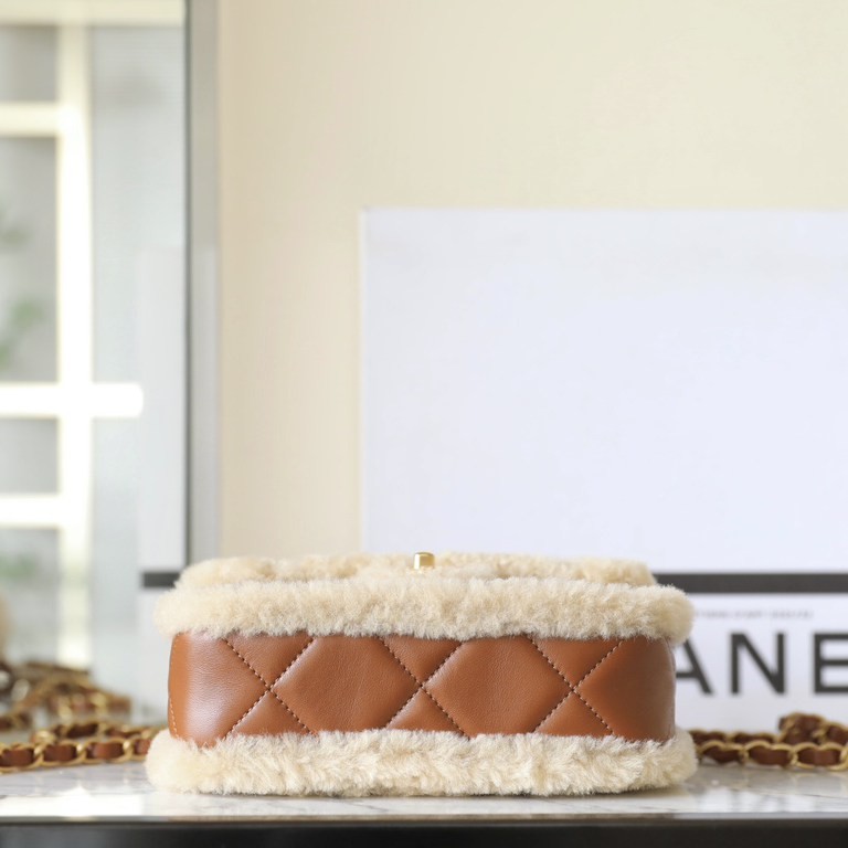 24K 泰迪熊鏈條口蓋包小號_6