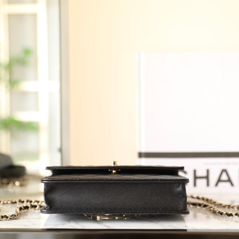 25C早春手提郵差背包 黑色_6