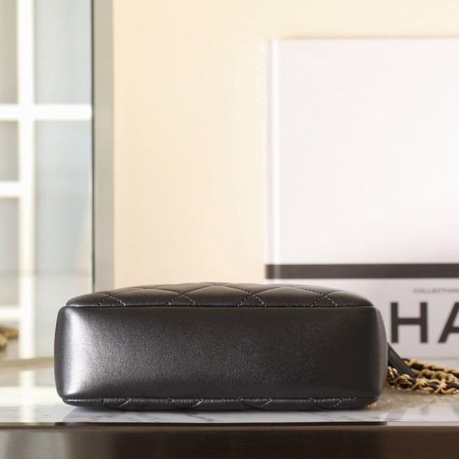 24K 秋冬金幣相機包Mini黑色_6