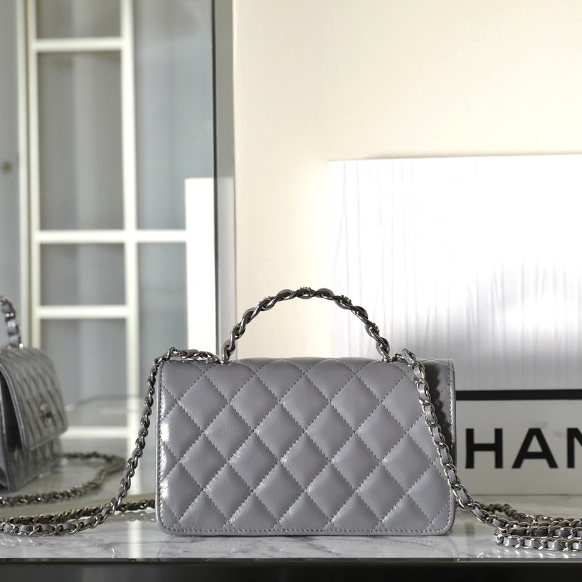 水鑽風琴小包深灰_4