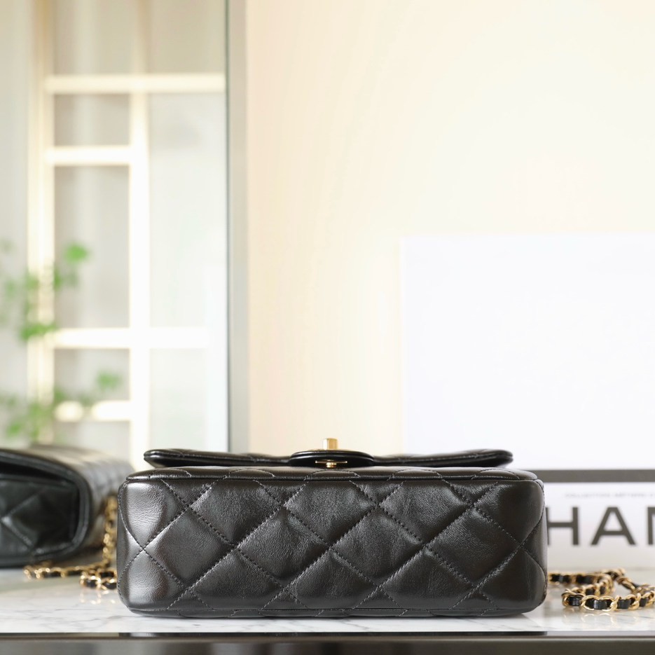 24B秋冬擰鏈手柄包大號 黑色_6