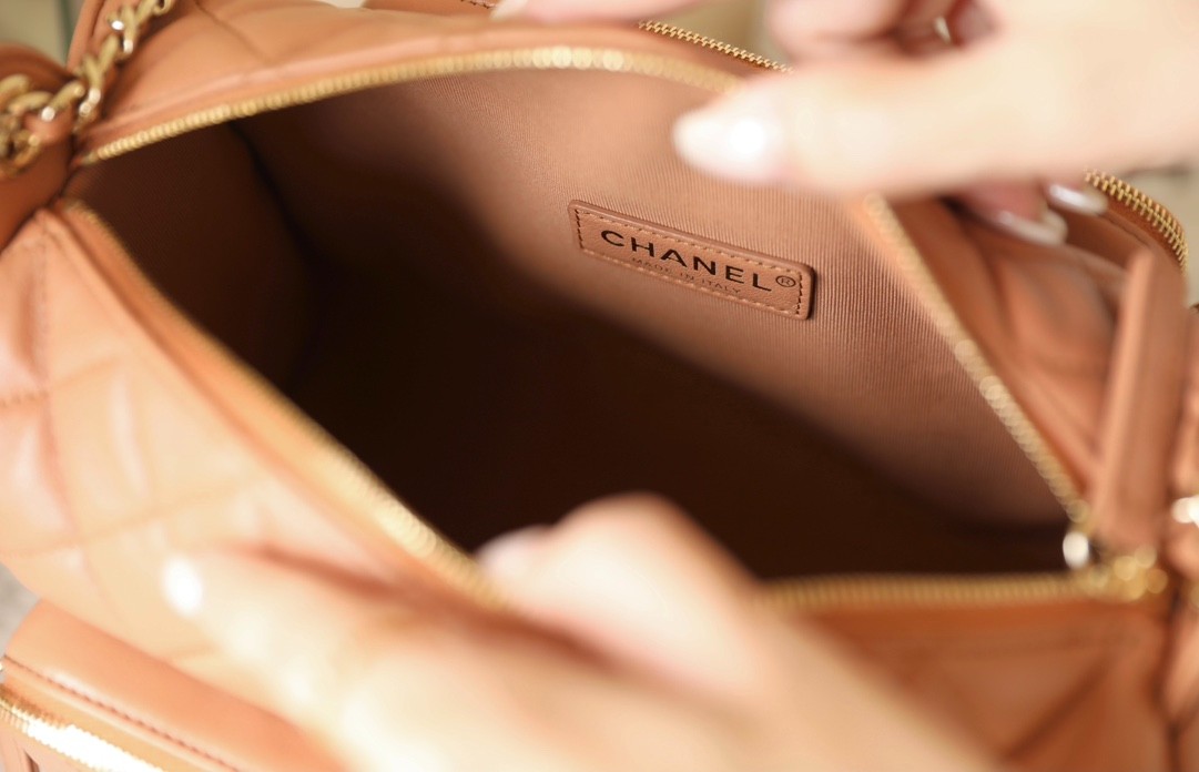 24K 雙袋相機包大號 焦糖色_9