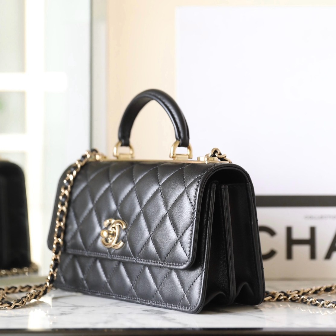 24B Trendy風琴包黑色_4