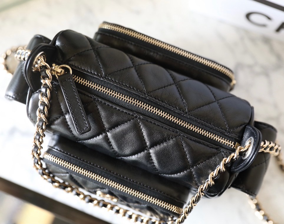 24K 雙袋相機包小號 黑色_4