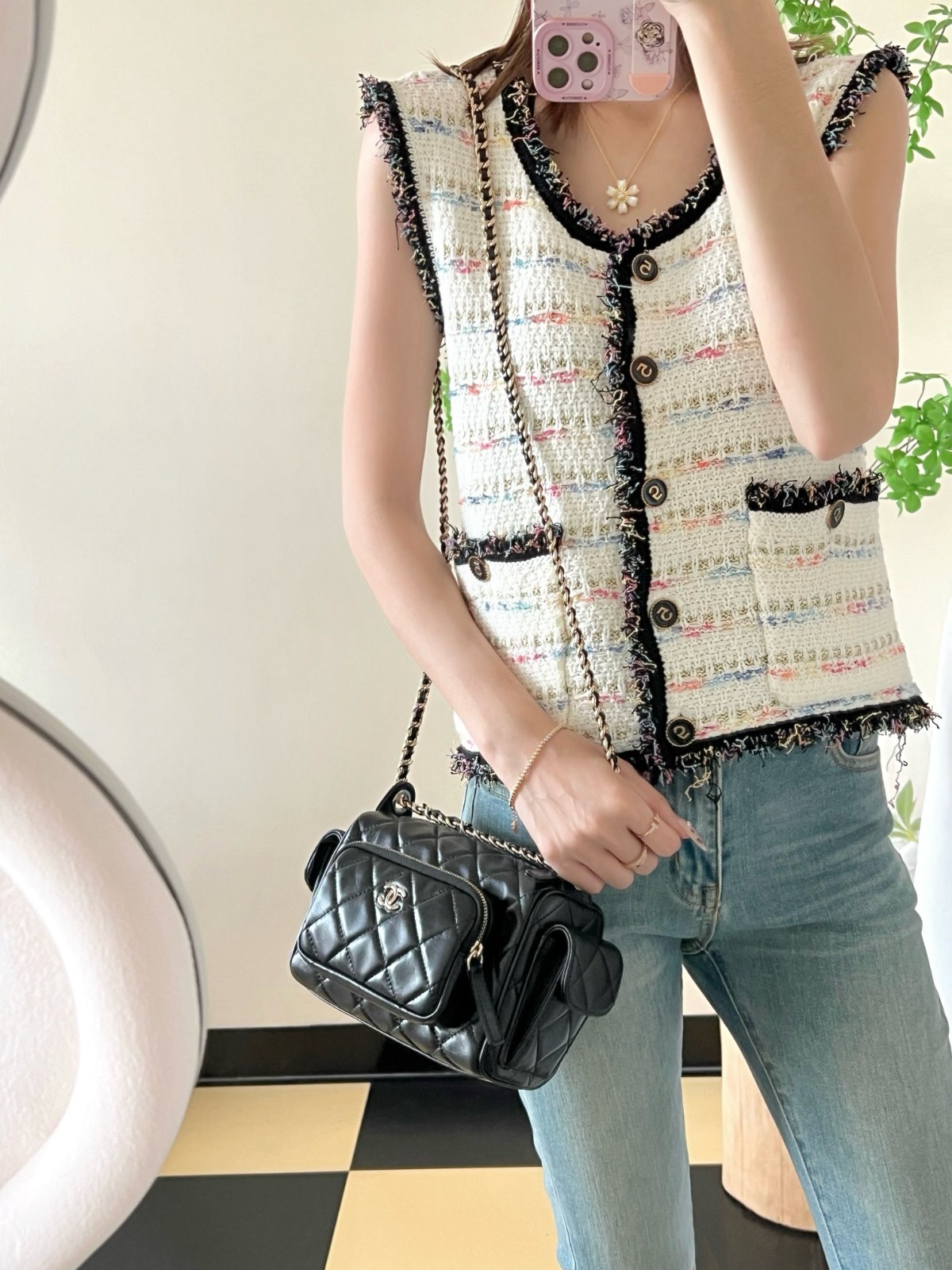 24K 雙袋相機包小號 黑色_8