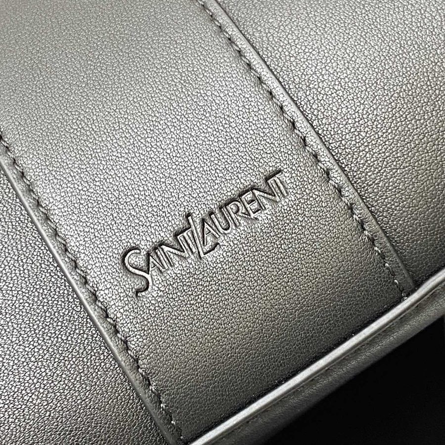 Y皮革托特包 黑色_6