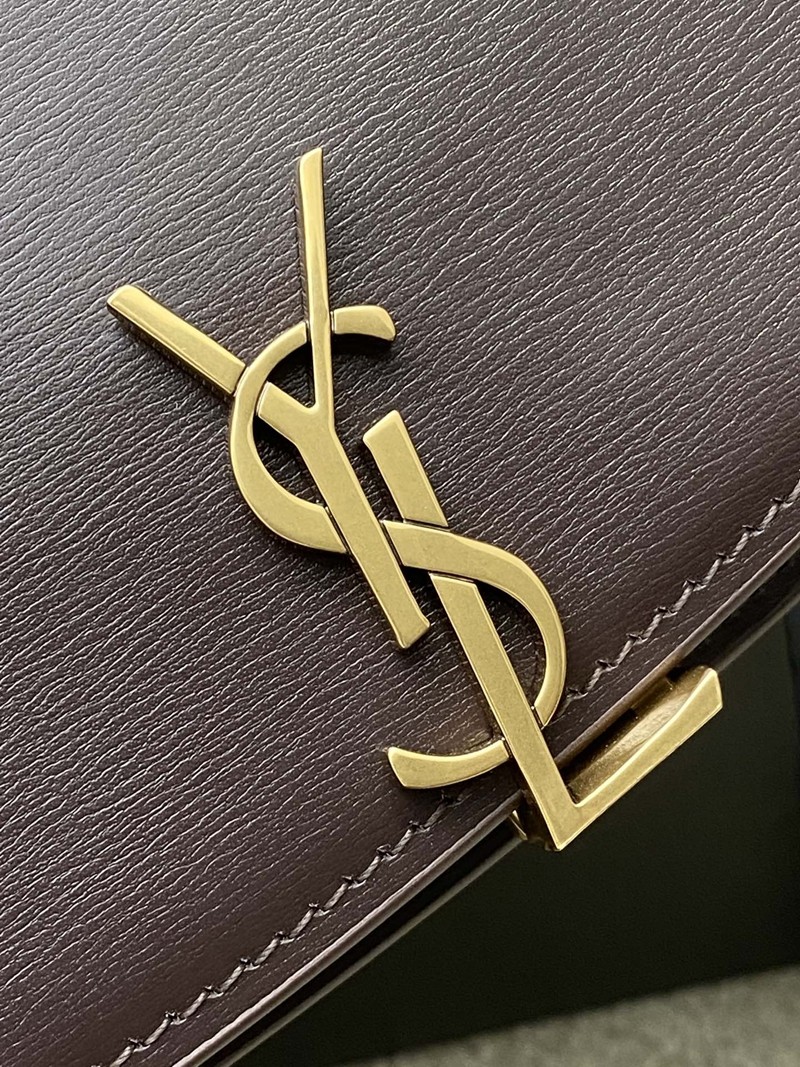 Voltaire Box Saint Laurent肩背包 朱砂紅_5