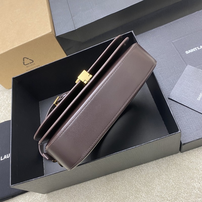 Voltaire Box Saint Laurent肩背包 朱砂紅_4