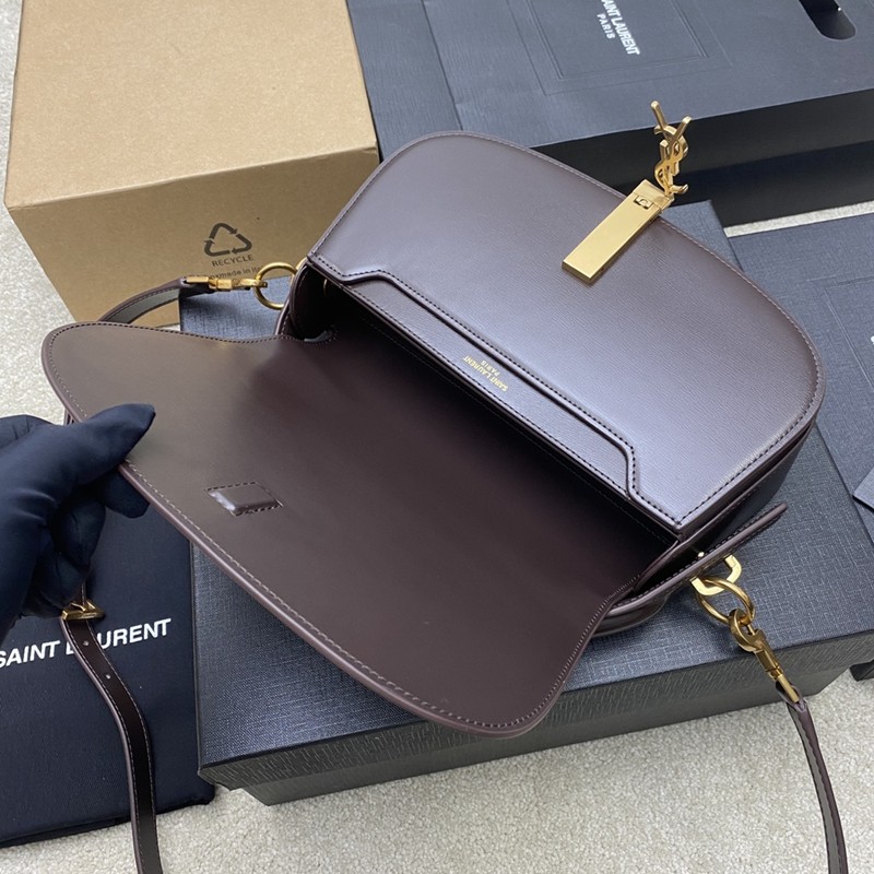 Voltaire Box Saint Laurent肩背包 朱砂紅_6