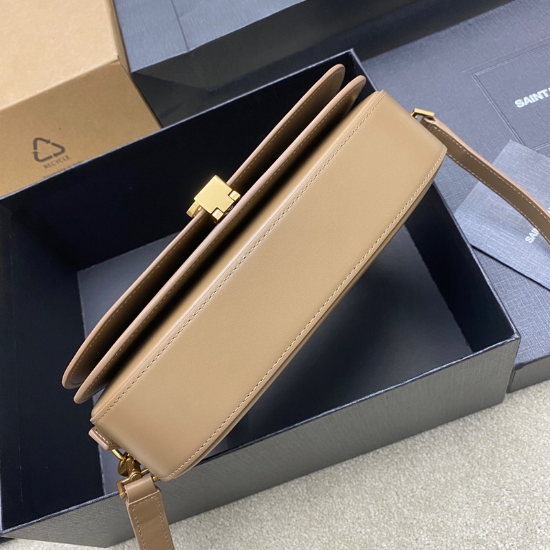 Voltaire Box Saint Laurent肩背包 深木色_4