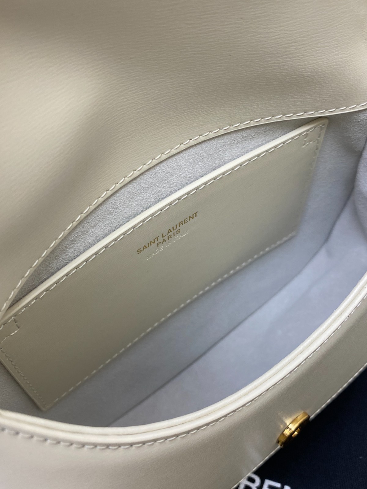 Voltaire Box Saint Laurent手提包 白色_6