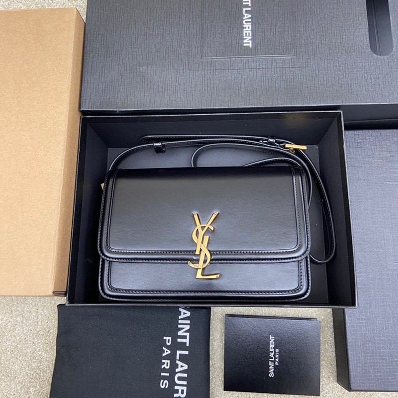 Solferino Box 中號肩背包 黑色_1