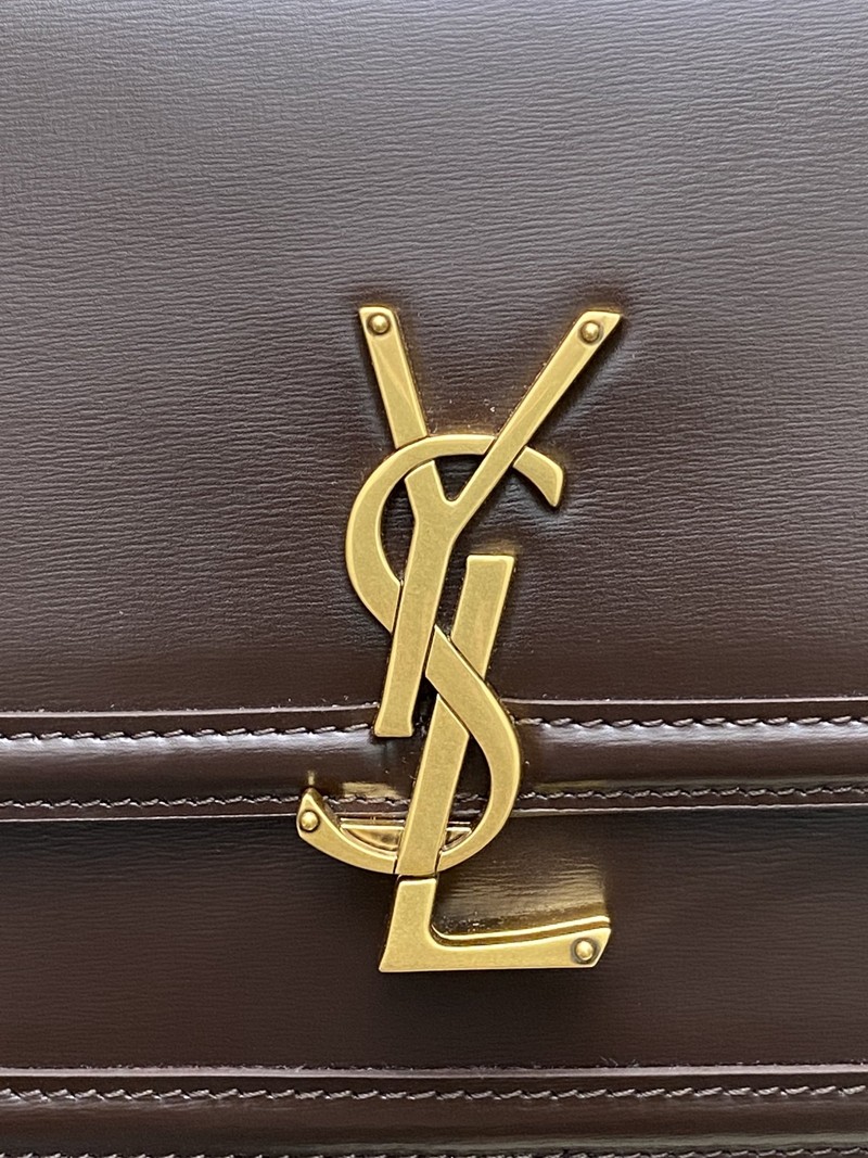 Solferino Box 中號肩背包 赤霞珠紅_6