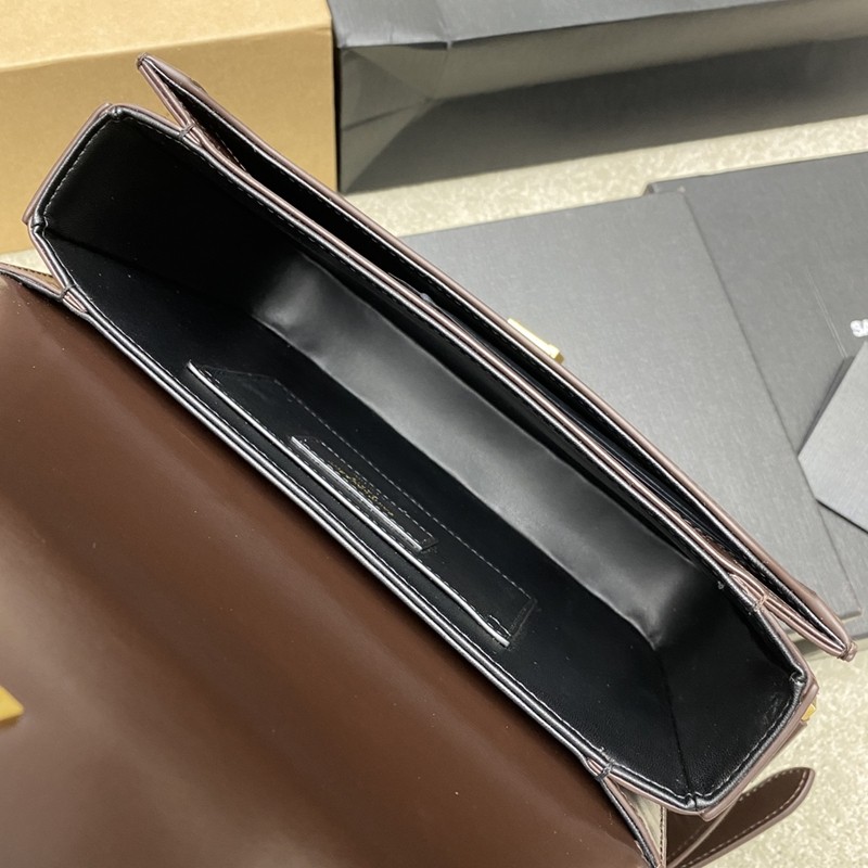 Solferino Box 中號肩背包 赤霞珠紅_8