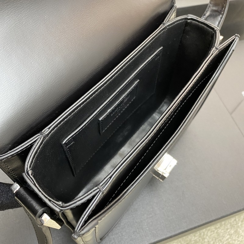 Solferino Box 小號肩背包 黑銀_8