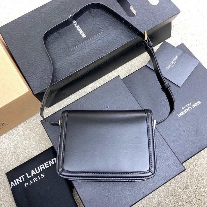 Solferino Box 小號肩背包 黑金_3