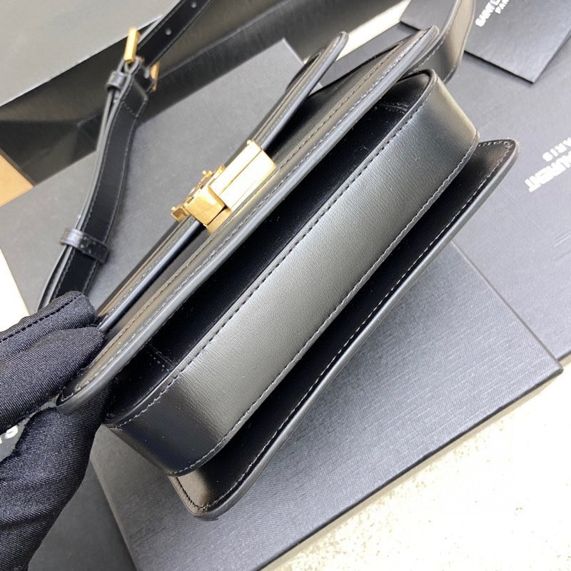 Solferino Box 小號肩背包 黑金_4