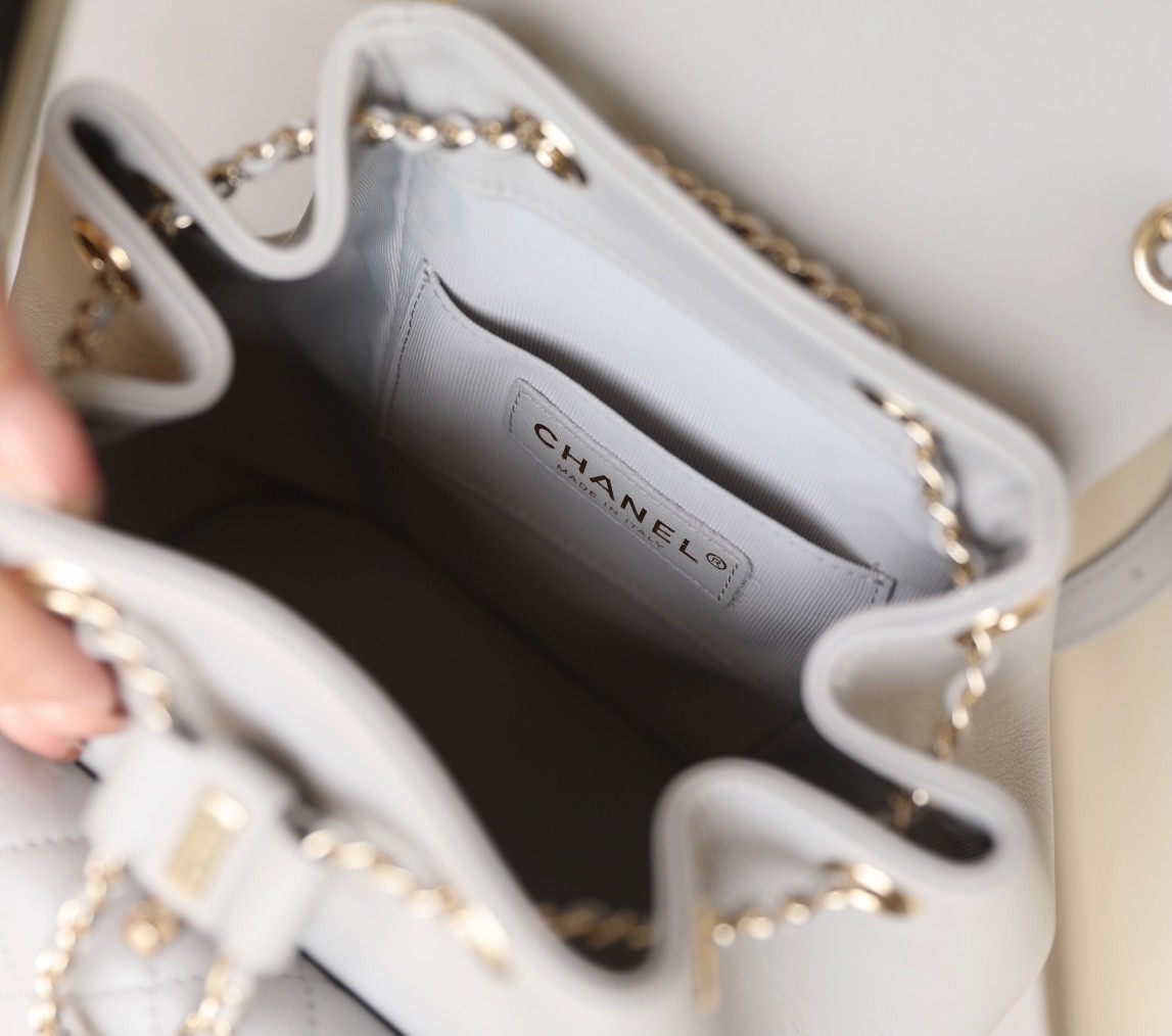 24K秋冬Duma雙肩背包淡灰小號_6