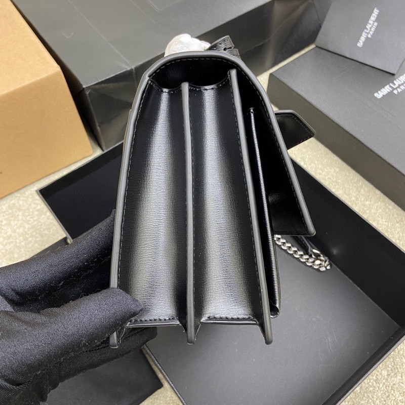 Sunset 日落包 中號手袋 黑銀_6