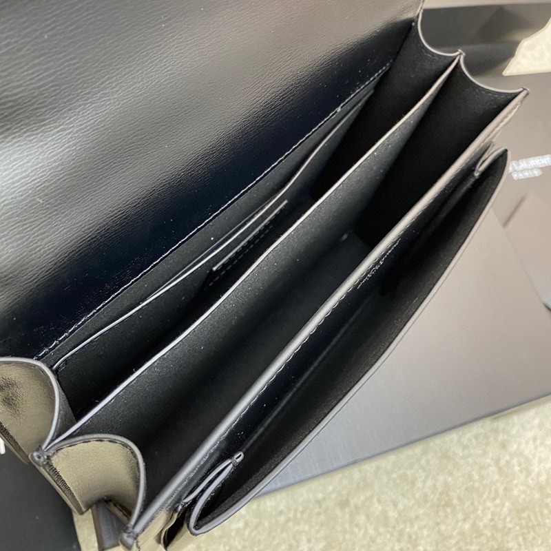 Sunset 日落包 中號手袋 黑鍊_7