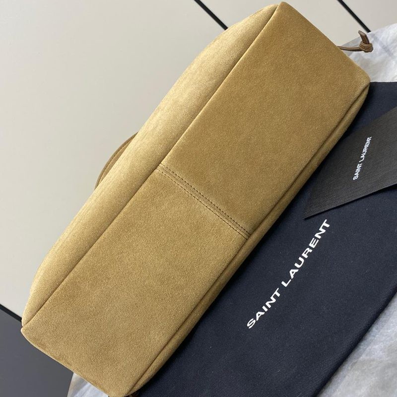 Jamie  Large Pochon絨面牛皮腋下包_4