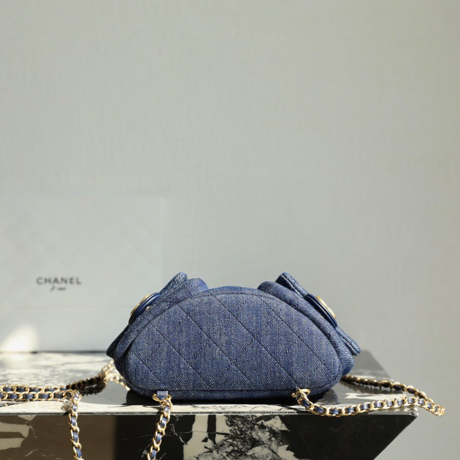 25C早春 抽繩雙肩背包 深色牛仔_7