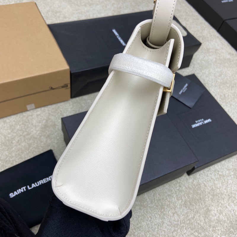 Manhattan 翻蓋曼哈頓法棍包 中號白金_3