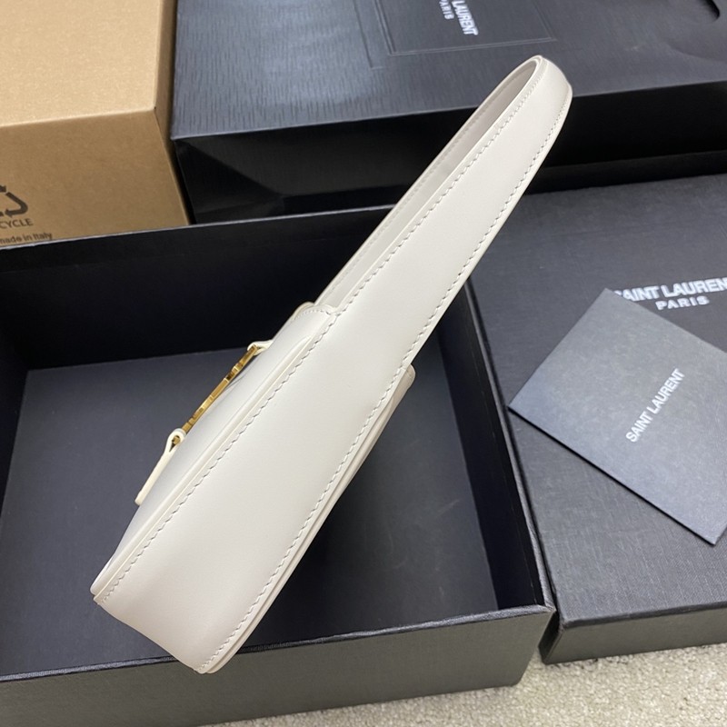 Le 5 à 7迷你光滑皮革手袋 Hobo腋下包_3