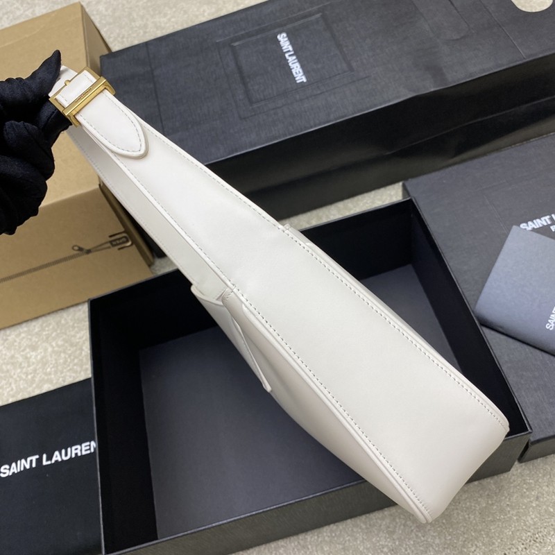 LE 5  7光滑皮革手袋 Hobo腋下包_3