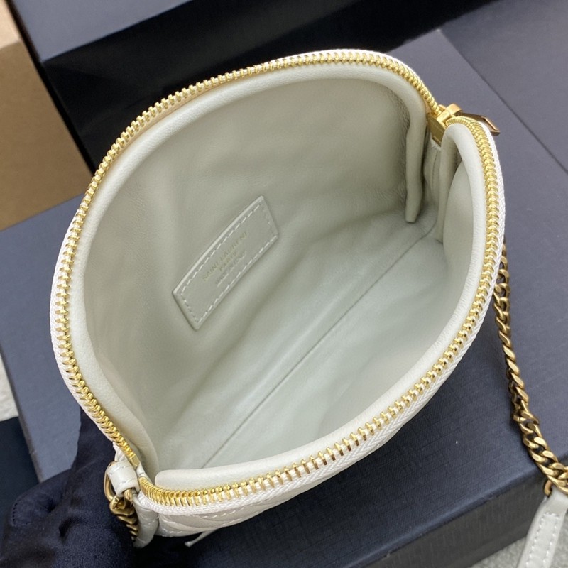 Gaby絎縫小羊皮拉鏈小袋_7