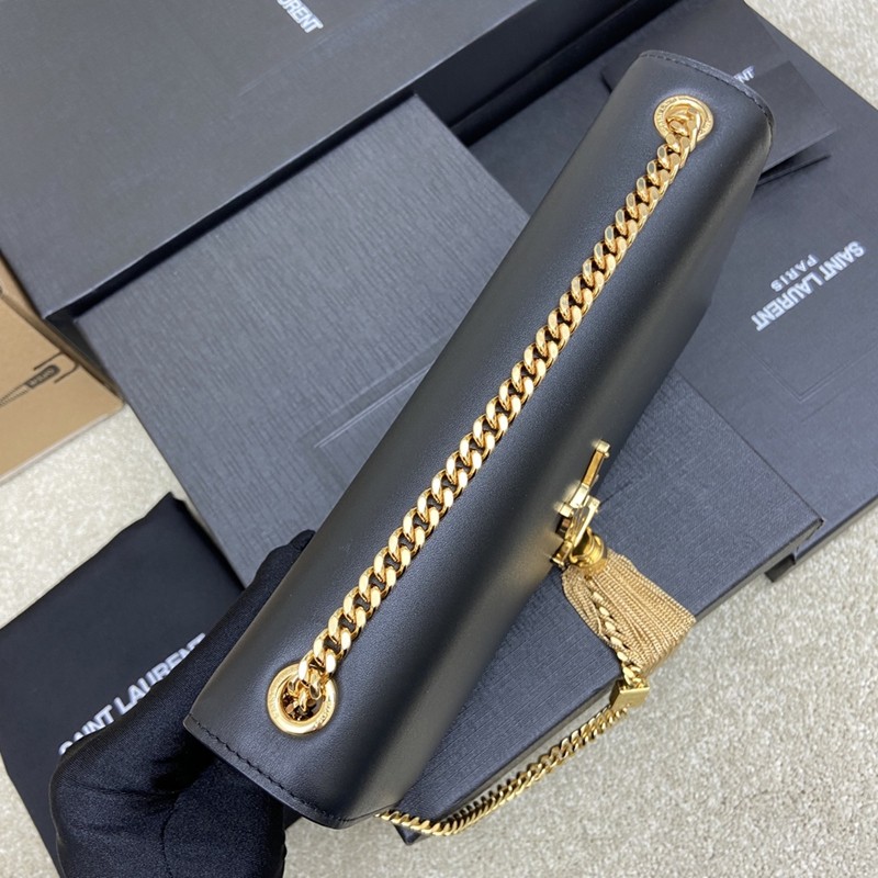 Kate粒面皮革流蘇手袋_6