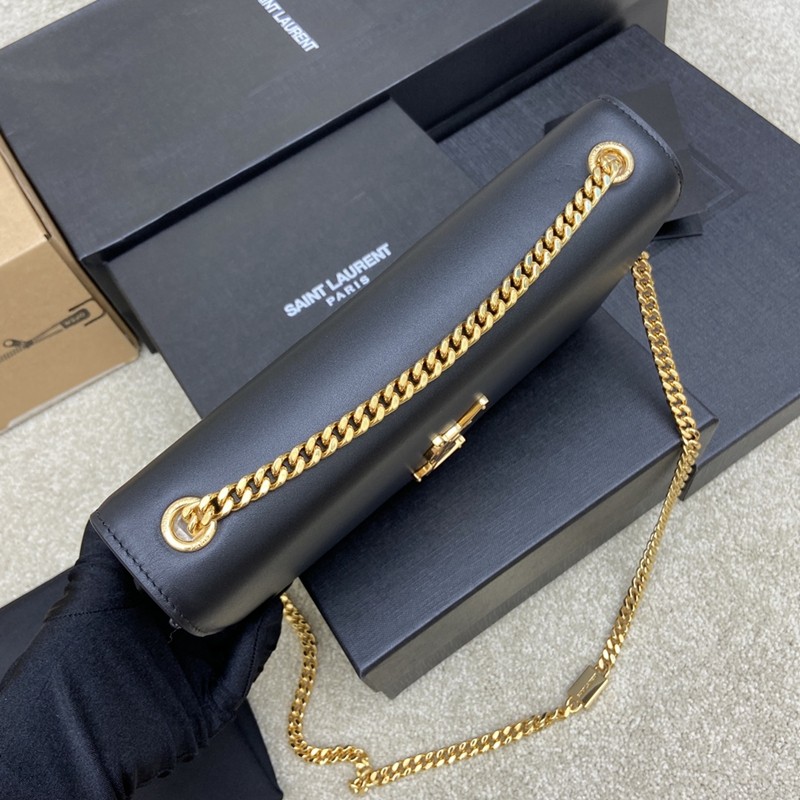 Kate中號粒面皮革手袋_6