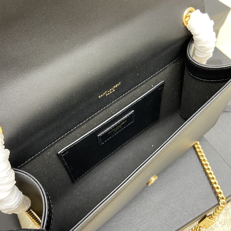 Kate中號粒面皮革手袋_8