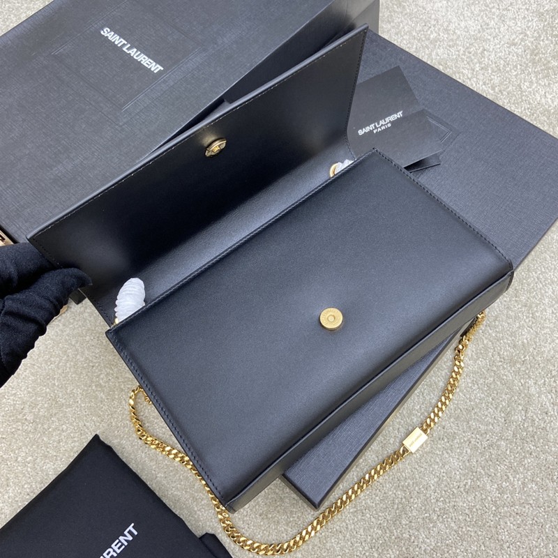 Kate中號粒面皮革手袋_7